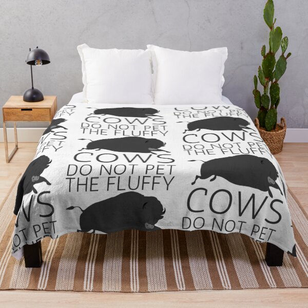 Item preview, Do Not Pet The Fluffy Cows designed and sold by SweetAndSpice.