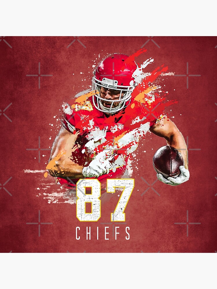 Thumbnail 4 von 4, Kissen, Travice Kelce Kansas City Chiefs designt und verkauft von MillerDesigns.
