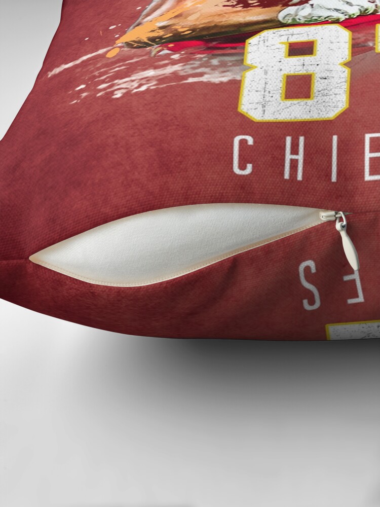 Thumbnail 2 von 4, Kissen, Travice Kelce Kansas City Chiefs designt und verkauft von MillerDesigns.