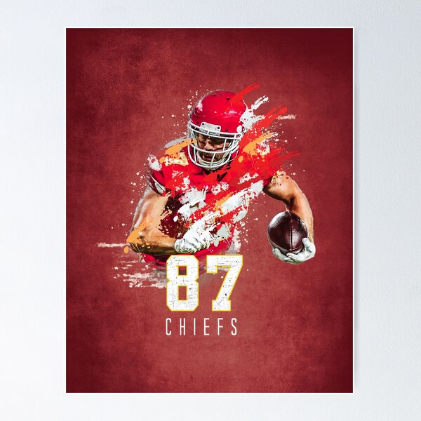 Item preview, Travice Kelce Kansas City Chiefs designed and sold by MillerDesigns.