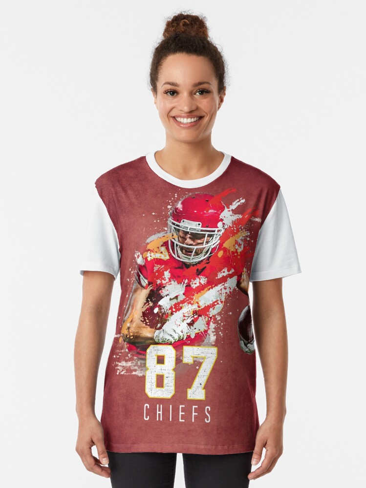 KANSAS CITY CHIEFS KC Chiefs T-Shirt T Shirt Lycra Tee Shirts