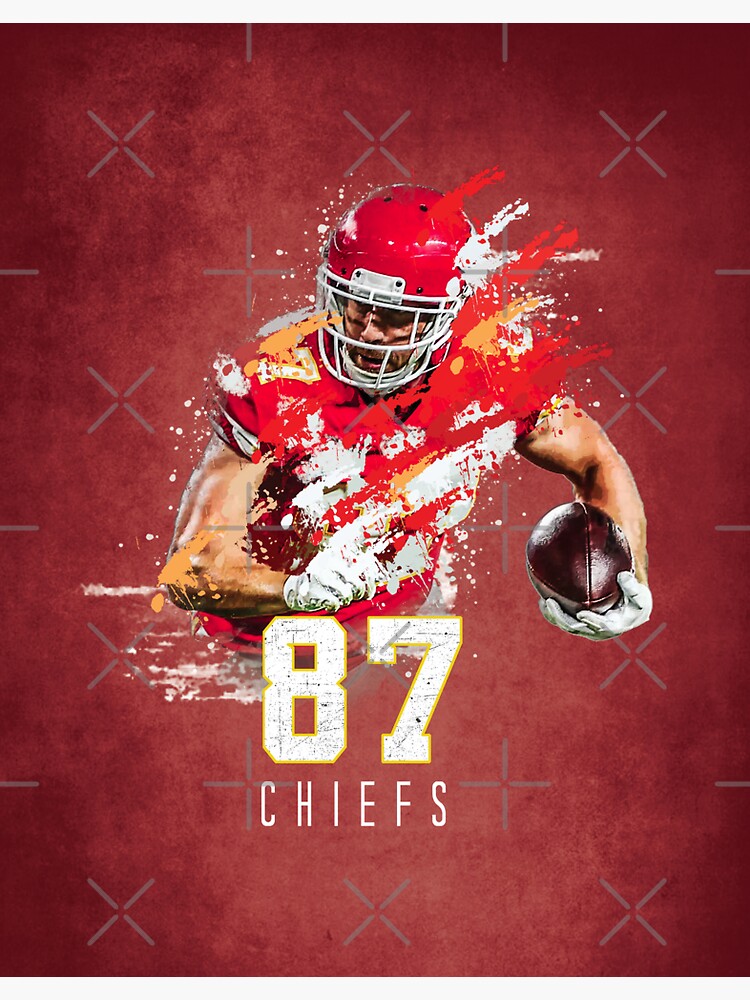 Taylor Swift x Travis Kelce Jersey  Sticker for Sale by claireloew