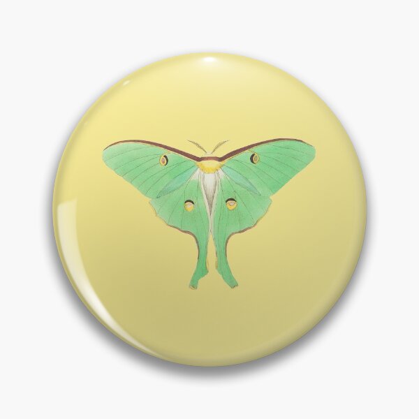 Item preview, Luna Moth designed and sold by Broken Antler Designs .