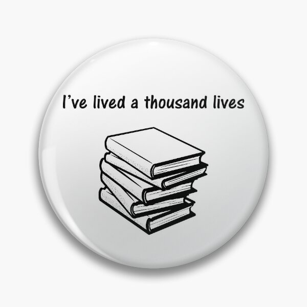 Item preview, I've lived a thousand lives Books designed and sold by livianasgifts.
