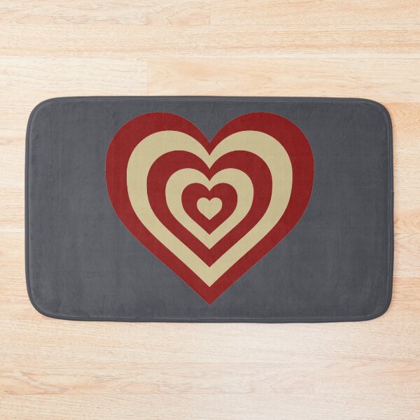 Item preview, Cardinal and Gold - Powerpuff Girls Retro Heart designed and sold by Liyanna Baloca.
