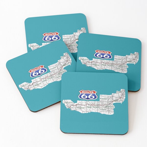 Item preview, route 66 map designed and sold by nigejohn.
