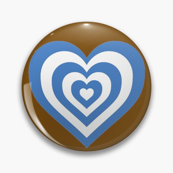 Item preview, White and Blue - Powerpuff Girls Retro Heart designed and sold by Liyanna Baloca.