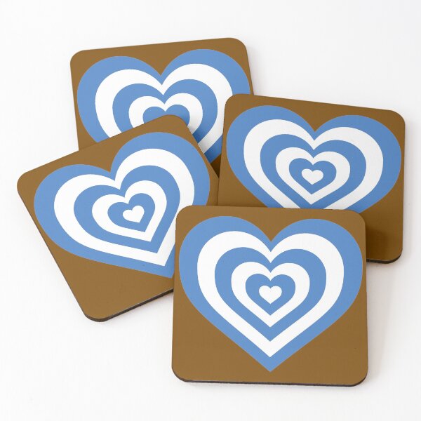 Item preview, White and Blue - Powerpuff Girls Retro Heart designed and sold by Liyanna Baloca.