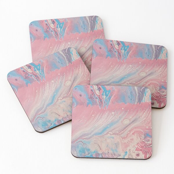 Item preview, Pink And Blue Splash Marble Pattern Design designed and sold by Piper-Deals.