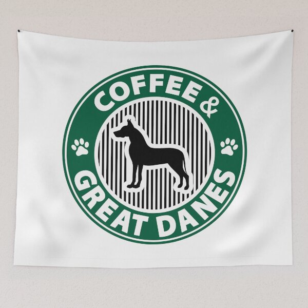 Item preview, Coffee and Great Danes - Dog lovers - Dog mom - Dog dad designed and sold by martstudio.