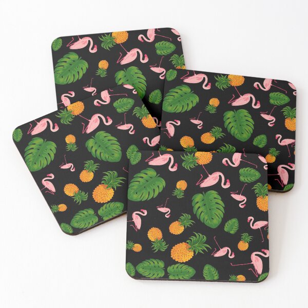 Item preview, Flamingo and Flowers designed and sold by yousseftalat2.