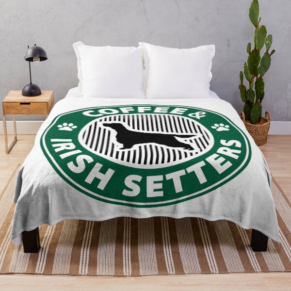 Item preview, Coffee and Irish Setters - Dog lovers - Dog mom - Dog dad designed and sold by martstudio.