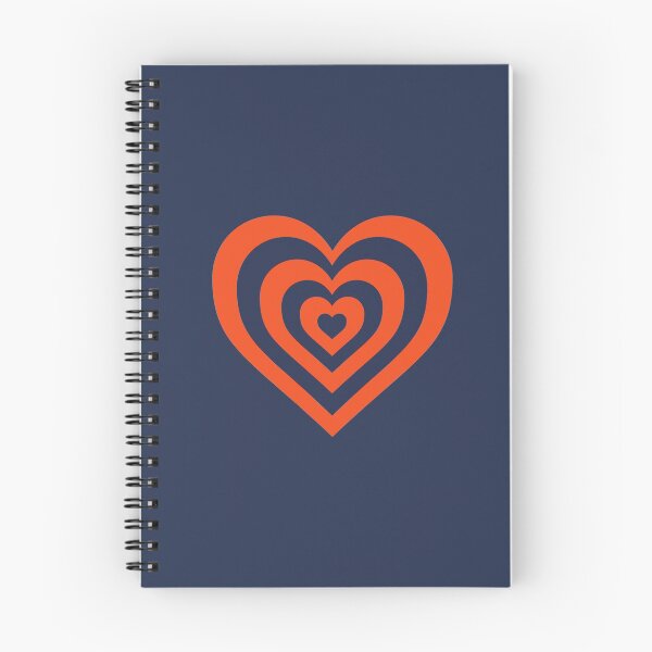 Item preview, Navy Blue and Orange - Powerpuff Girls Retro Heart designed and sold by Liyanna Baloca.