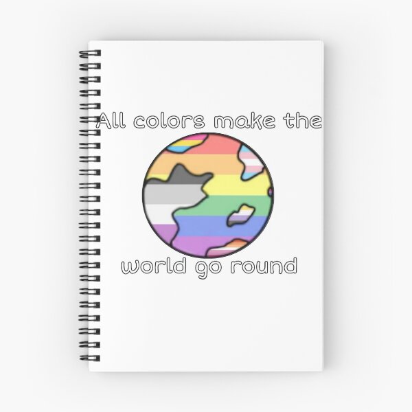 Item preview, All colors make the world go round  designed and sold by Modern-Mutt.