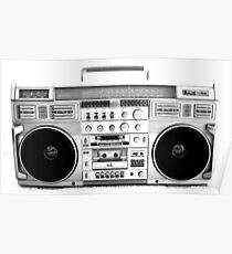 Leonic Ghettoblaster Poster