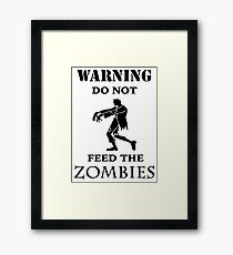 zombies Framed Print