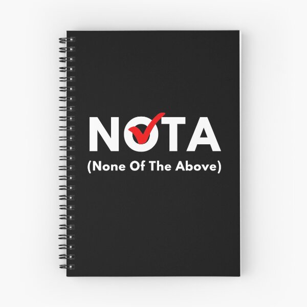 Item preview, NOTA - None Of The Above designed and sold by Rusty-Gate98.
