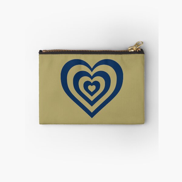 Item preview, Gold and Aggie Blue - Powerpuff Girls Retro Heart designed and sold by Liyanna Baloca.