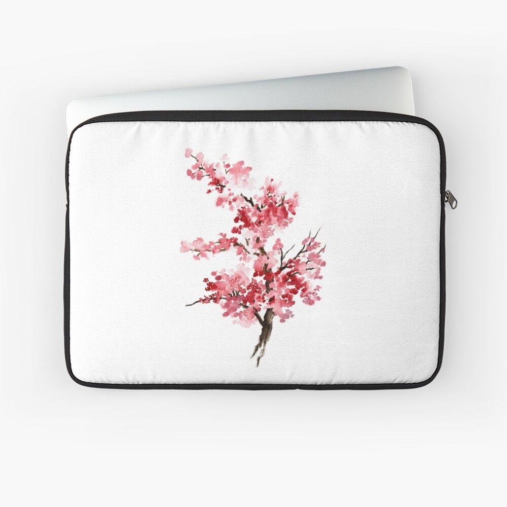 Cherry Blossom, Pink Gifts For Her, Sakura Giclee Fine Art Print, Flower  Watercolor Painting Tote Bag