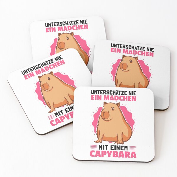 Item preview, Girl with Capybara Capybara Rodent designed and sold by madgrfx.