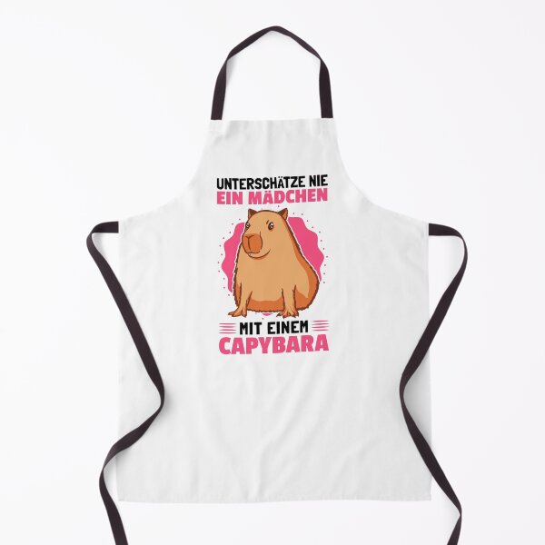 Item preview, Girl with Capybara Capybara Rodent designed and sold by madgrfx.