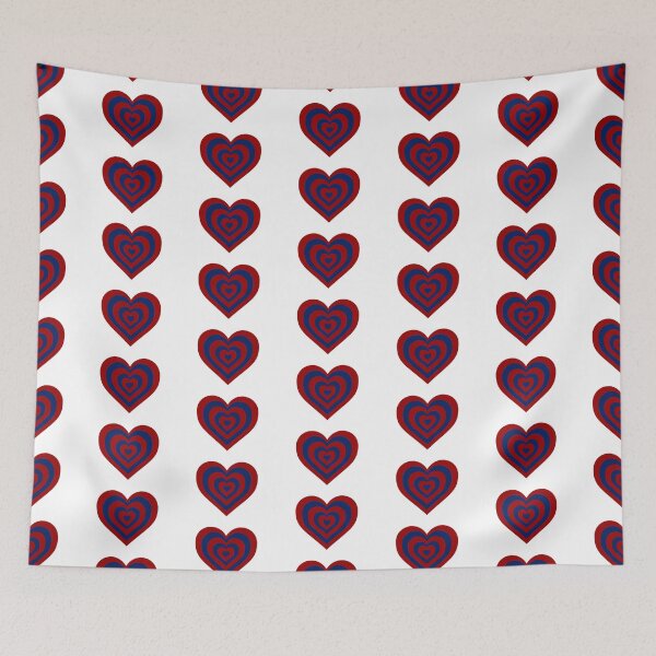 Item preview, Red and Blue - Powerpuff Girls Retro Heart designed and sold by Liyanna Baloca.