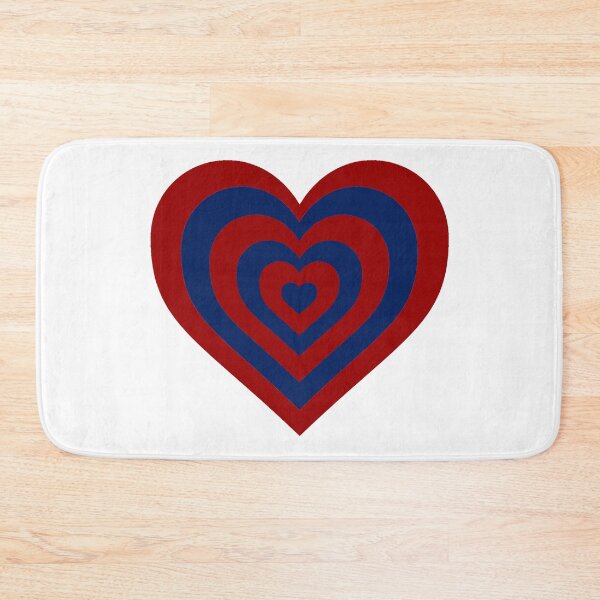 Item preview, Red and Blue - Powerpuff Girls Retro Heart designed and sold by Liyanna Baloca.