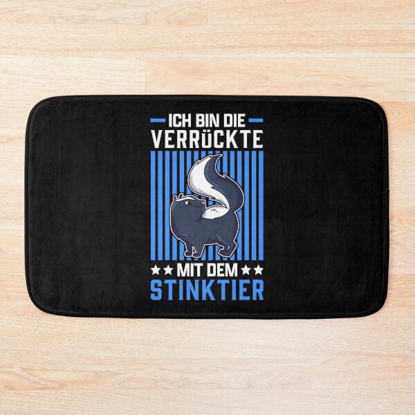 Item preview, Crazy with skunk stink badger Skunk saying designed and sold by madgrfx.