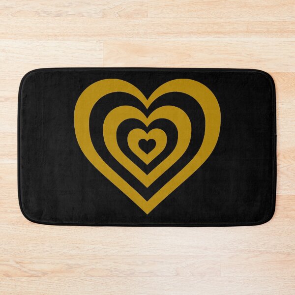 Item preview, Black and Gold - Powerpuff Girls Retro Heart designed and sold by Liyanna Baloca.