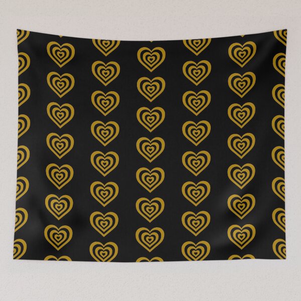 Item preview, Black and Gold - Powerpuff Girls Retro Heart designed and sold by Liyanna Baloca.