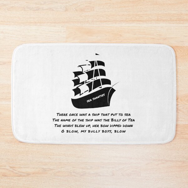 Item preview, Sea shanties ship design designed and sold by odrito.