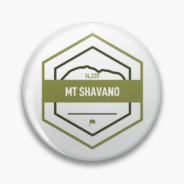 Item preview, 14er Summit Badge - Mt. Shavano designed and sold by lexjincoelho.
