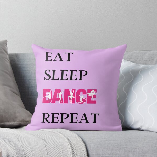 Item preview, Eat sleep dance repeat, ballet dancers, trendy, quotes designed and sold by SourceSoul.