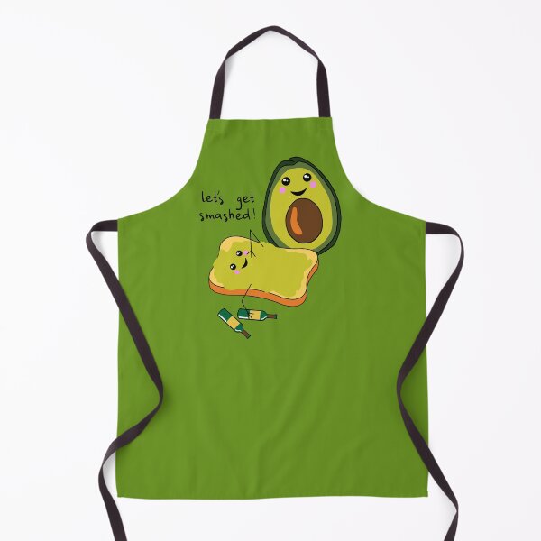Item preview, Lets Get Smashed Funny Drunk Happy Birthday Avocado designed and sold by HotHibiscus.