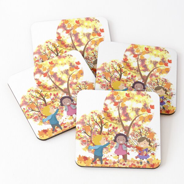 Item preview, Autumn Fall Fun In The Leaves designed and sold by Designs By YL.