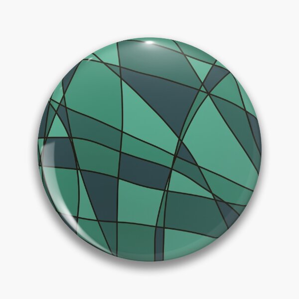 Artikelvorschau, Grüne geometrische Linie abstrakte Kunst-Muster-Druck-Malerei entworfen und verkauft von hopecope.