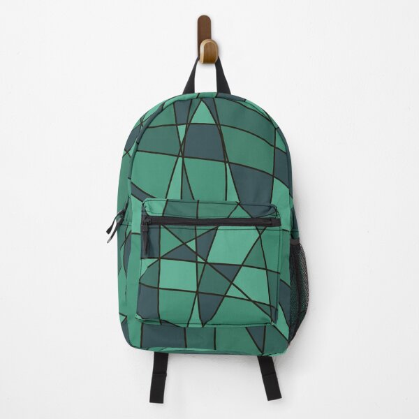 Item preview, Green Geometric Line Abstract Art Pattern Print Painting designed and sold by hopecope.