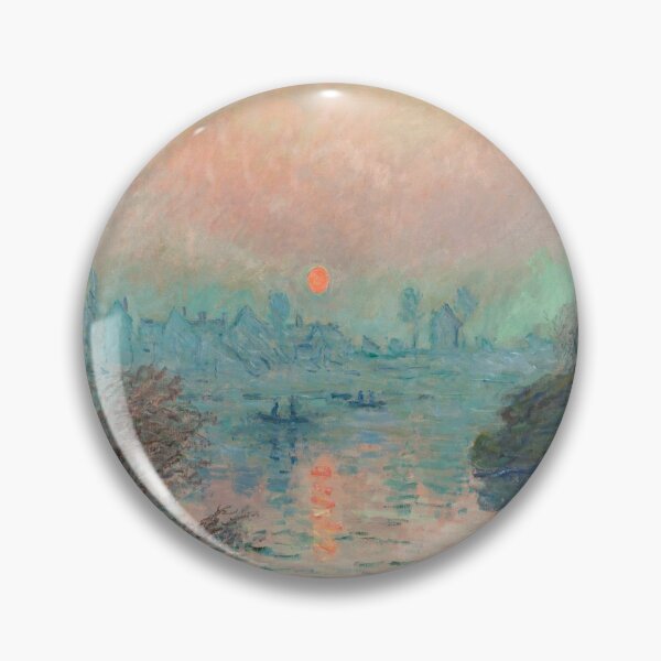 Item preview, Sun Setting on the Seine by Claude Monet designed and sold by Fiona-Lynn Designs.