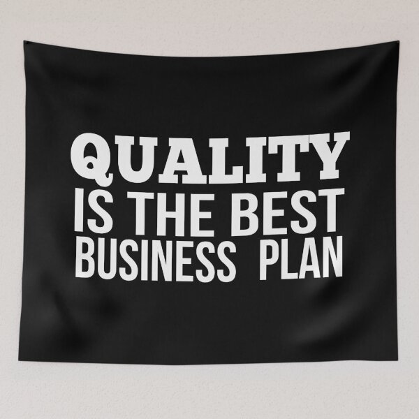 Item preview, Quality Is The Best Bussiness Plan designed and sold by FiveNiches.