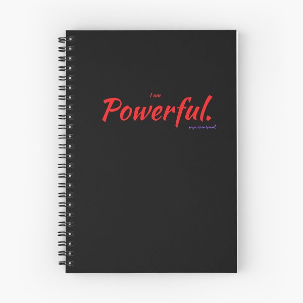 Aperçu de l'œuvre Je suis une série d'affirmations puissantes et positives. créée et vendue par Pugnaciousprint.