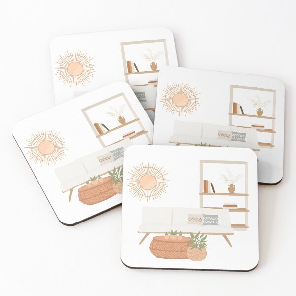 Item preview, Boho Hygge livingroom art designed and sold by trinketsoul.