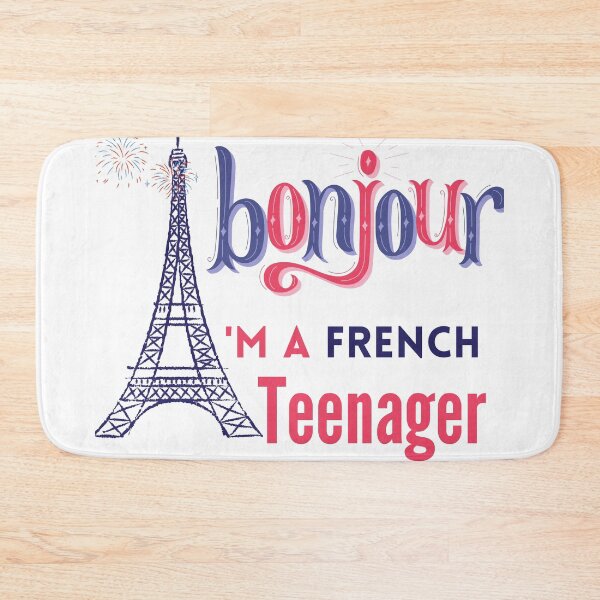 Item preview, Bonjour, I'm a French Teenager designed and sold by Axeel.art.