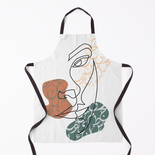Item preview, One line face art with arabic calligraphy designed and sold by Julia-dsgn.