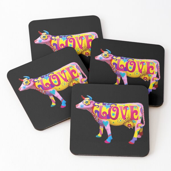 Item preview, Psychedelic Cow designed and sold by OutOfNowhere.