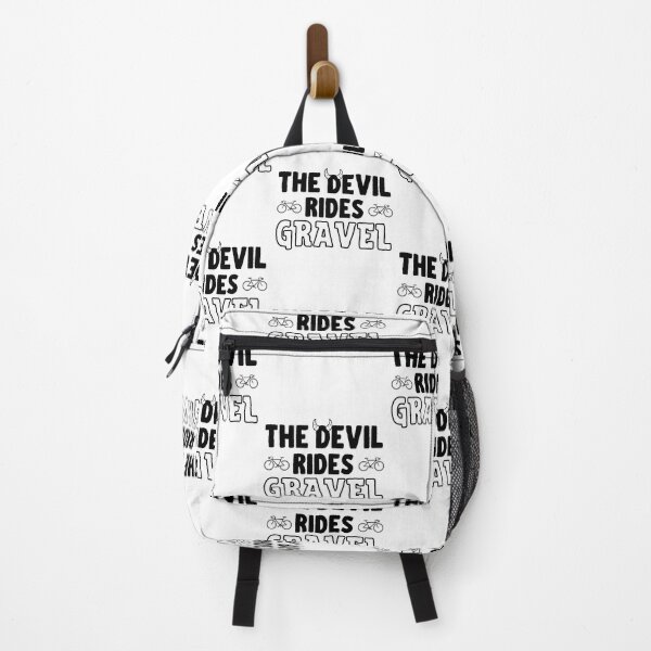 Item preview, Gravelbike Sticker The devil rides gravel designed and sold by lucomini.