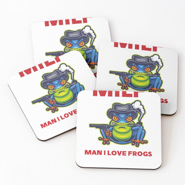 Item preview, Frog-Amphibian Lovers - MILF Man I Love Frogs Retro Vintage designed and sold by ACHRAF877.