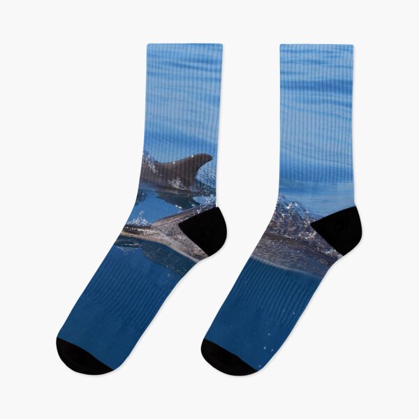 Item preview, Atlantic spotted dolphins, mother and baby dolphin (Stenella frontalis) designed and sold by Chloé Yzoard.