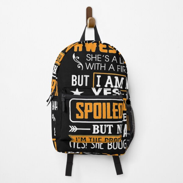 Item preview, Yes I'm A Spoiled Hus Of A Freaking Awesome Wife designed and sold by robinxam.