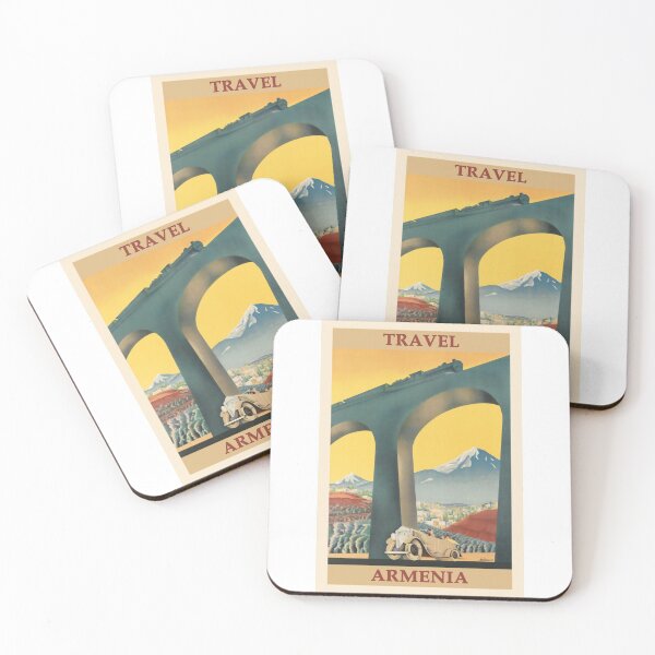 Item preview, Travel ARMENIA Vintage Poster Art designed and sold by LITTLE LAMP.