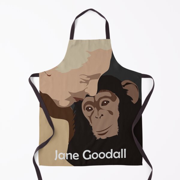 Item preview, Jane Goodall Poster Art Chimpanzee, female scientist, science poster, classroom decor, feminist art print, Steminist, stem art, stem women, animal rights designed and sold by GalleryArtField.